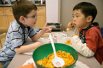 2 boys at Lakeside Preschool